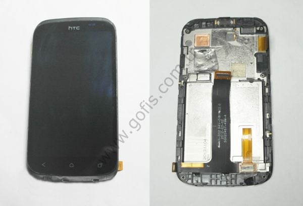HTC DESİRE X LCD EKRAN DOKUNMATİK SİYAH %100 ORİJİNAL