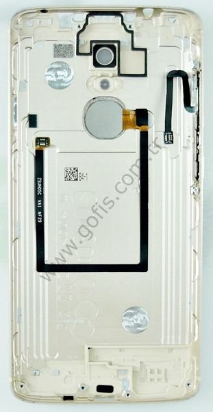 ZTE AXON 7 MİNİ ARKA KASA KAPAK METAL GOLD %100 ORİJİNAL