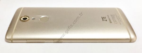 ZTE AXON 7 MİNİ ARKA KASA KAPAK METAL GOLD %100 ORİJİNAL