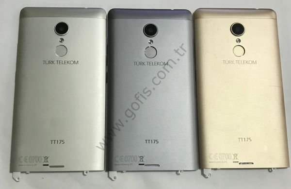 TÜRK TELEKOM TT175 ARKA PİL KAPAK METAL %100 ORİJİNAL