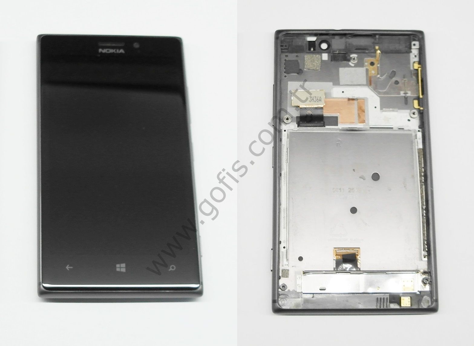 NOKİA LUMİA 925 LCD EKRAN DOKUNMATİK ÇITALI SİYAH %100 ORİJİNAL