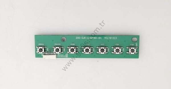 AXEN AX039LD071-S2 TUŞ TAKIMI 200-GJK-LE32190-0H BUTTON BOARD