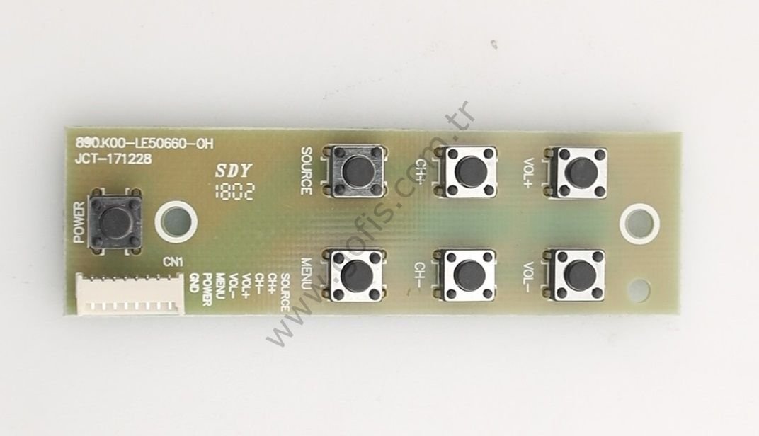 AXEN 65LEDE88-0227 TUŞ TAKIMI JCT-171228 890.K00-LE50660-0H BUTTON BOARD
