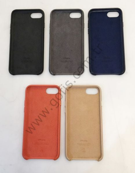 APPLE İPHONE 7 8 DERİ KILIF KUTULU %100 ORİJİNAL