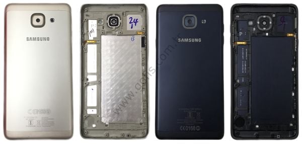SAMSUNG GALAXY J7 MAX KASA ARKA PİL BATARYA KAPAK SM-G615F/DS %100 ORİJİNAL