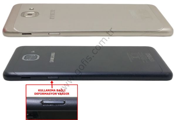 SAMSUNG GALAXY J7 MAX KASA ARKA PİL BATARYA KAPAK SM-G615F/DS %100 ORİJİNAL