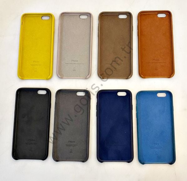 APPLE İPHONE 6 6S DERİ KILIF KUTULU %100 ORİJİNAL