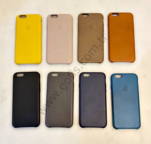 APPLE İPHONE 6 6S DERİ KILIF KUTULU %100 ORİJİNAL