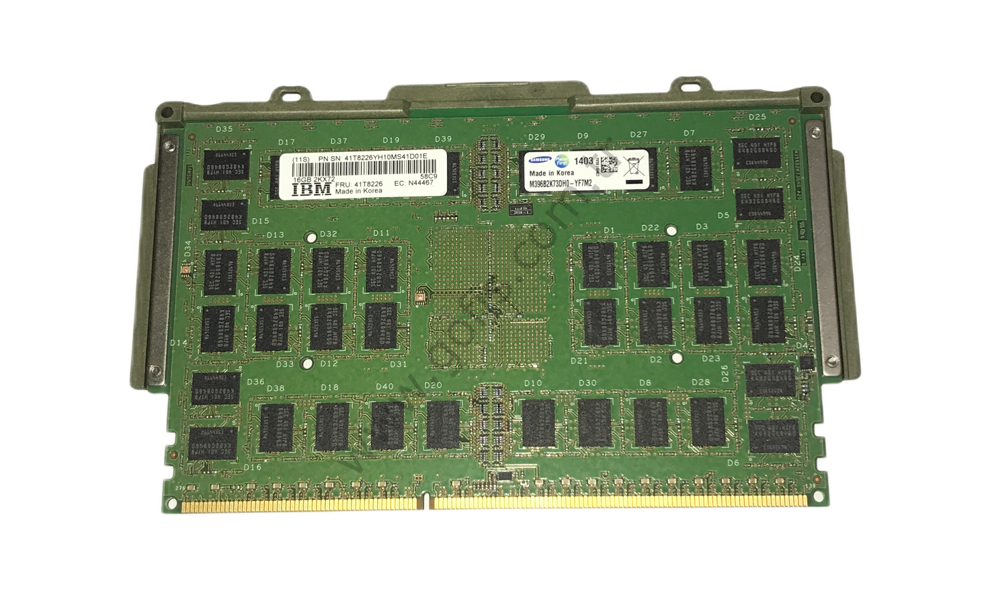 IBM 16GB PC3-8500 DDR3-1066 POWER7 CUOD RAM M396B2K73DH0-YF7M2 41T8226