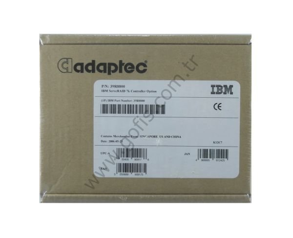 IBM SERVERAID 7K ULTRA320 SCSI KONTROL KARTI VE BATARYA 39R8803 39R8800