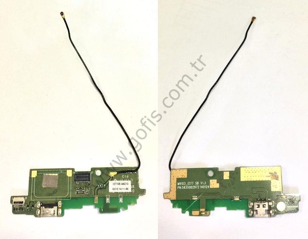 FLY IQ459 ŞARJ SOKETİ MİKROFON BORDU +ANTEN