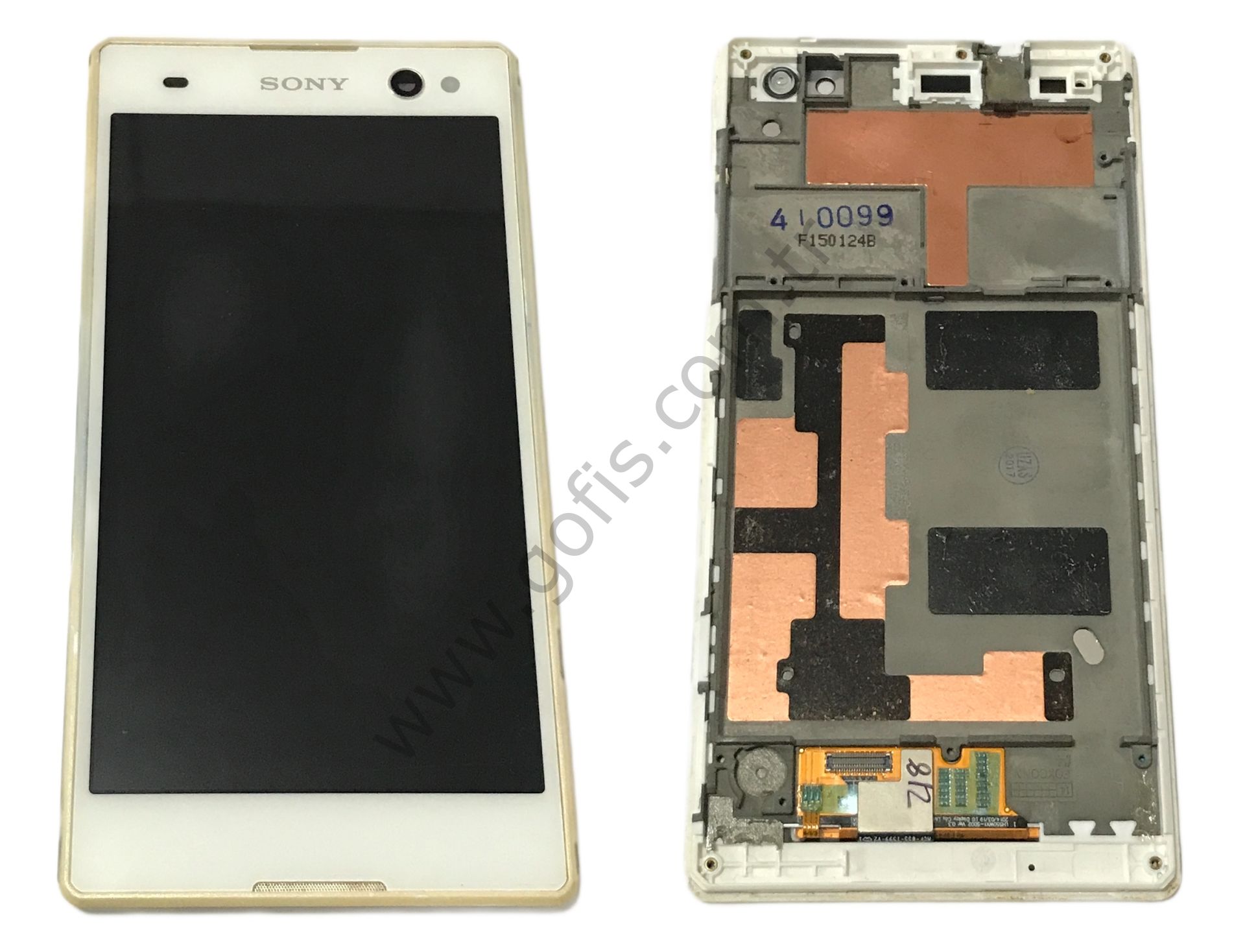 SONY XPERİA C3 LCD EKRAN DOKUNMATİK BEYAZ %100 ORİJİNAL