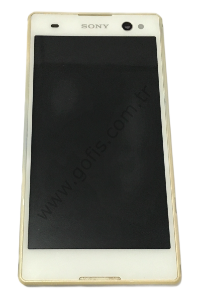 SONY XPERİA C3 LCD EKRAN DOKUNMATİK BEYAZ %100 ORİJİNAL