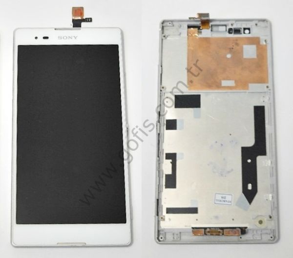 SONY XPERİA T2 ULTRA LCD EKRAN DOKUNMATİK ÇITALI BEYAZ %100 ORİJİNAL