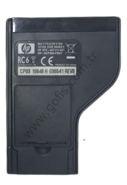 HP PAVİLİON DV6000 REMOTE CONTROL HSTNN-PR07 407313-001