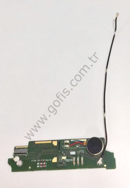 SONY XPERİA M2 AQUA TİTREŞİM MOTORU MİKROFON BORDU +ANTEN