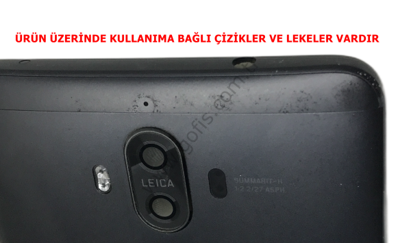 HUAWEİ MATE 9 KASA ARKA PİL BATARYA KAPAK MHA-L29 SİYAH %100 ORİJİNAL