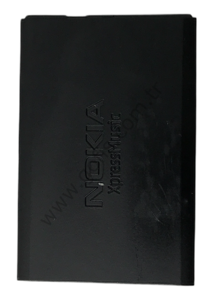 NOKİA XPRESSMUSİC 5700 ARKA PİL KAPAK PLASTİK SİYAH