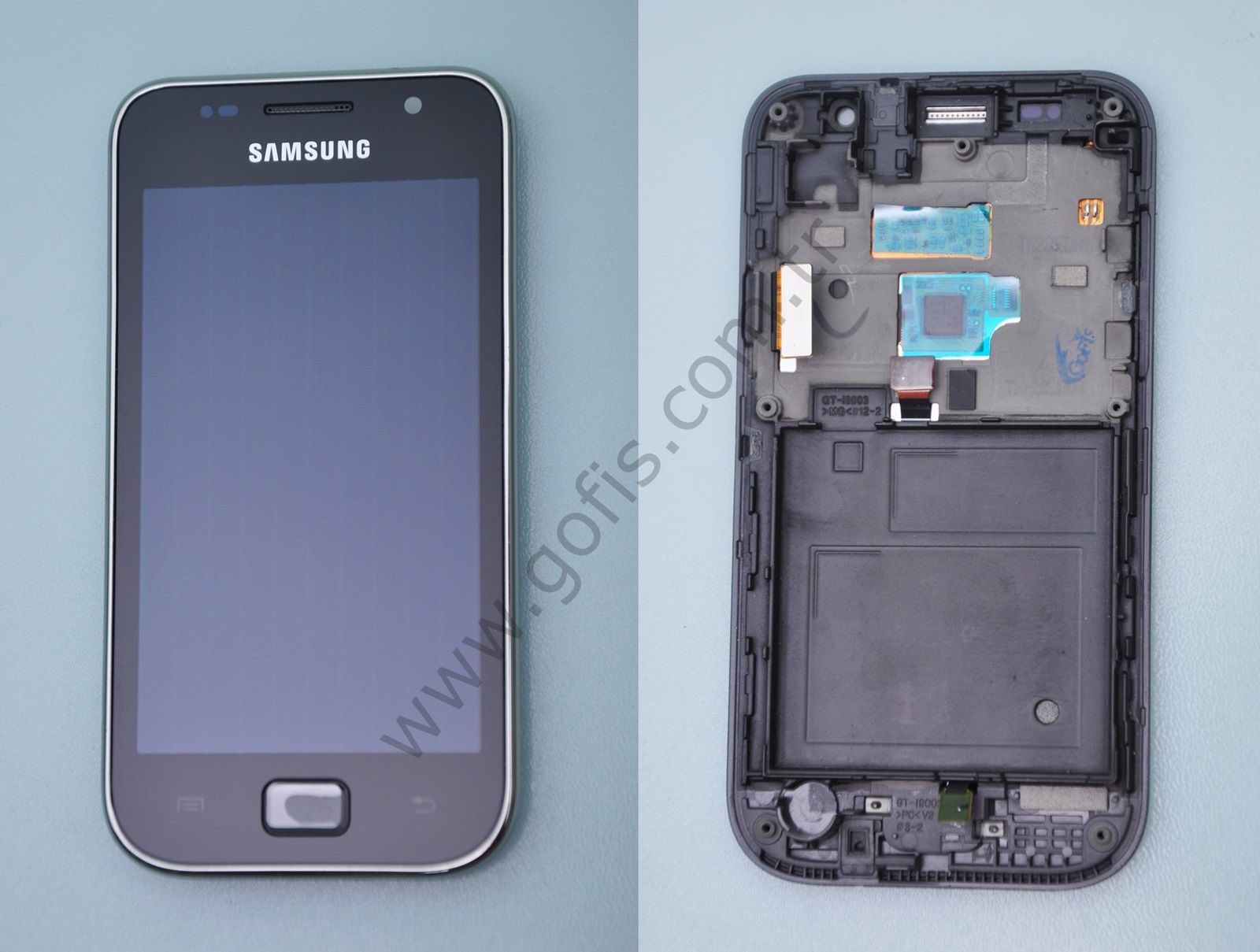 SAMSUNG GALAXY SL İ9003 LCD EKRAN DOKUNMATİK ÇITALI SİYAH