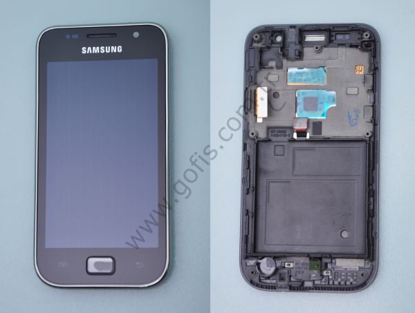 SAMSUNG GALAXY SL İ9003 LCD EKRAN DOKUNMATİK ÇITALI SİYAH