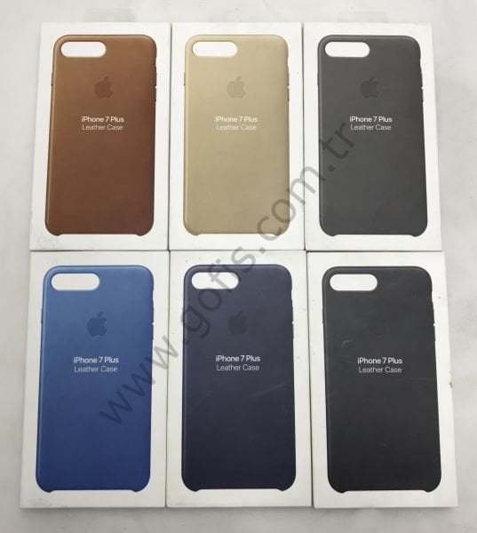 APPLE İPHONE 7 PLUS 8 PLUS DERİ KILIF KUTULU %100 ORİJİNAL