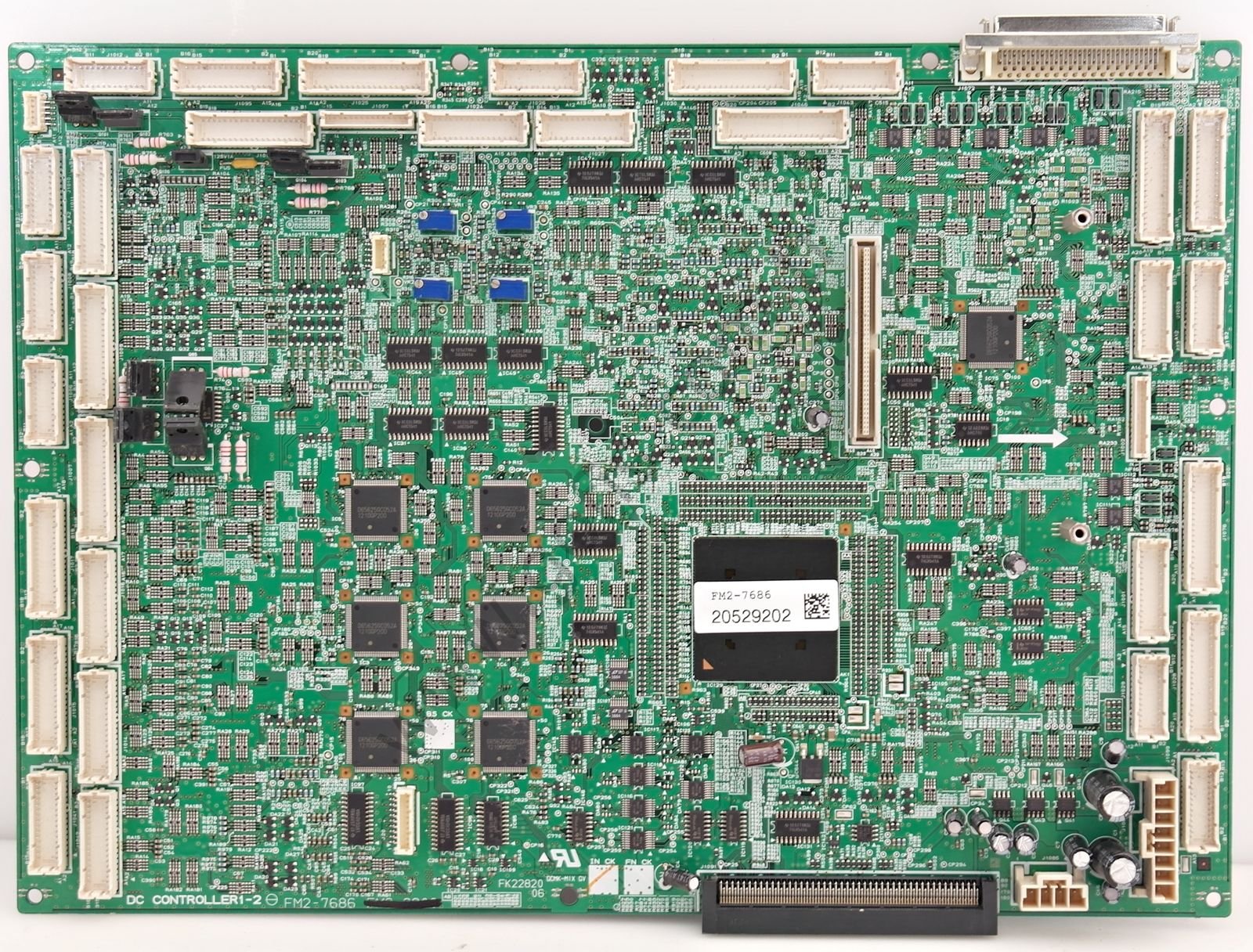 CANON İMAGEPRESS C7000VP DC CONTROL BOARD PCB FM2-7686