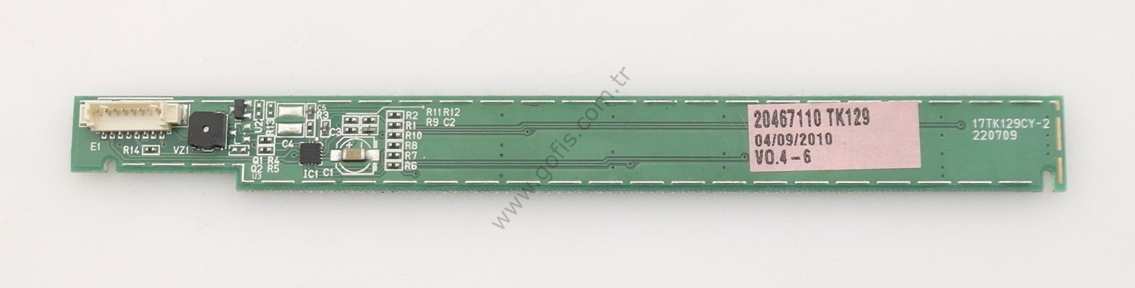20467110 TK129 17TK129CY-2 DOKUNMATİK TUŞ TAKIMI
