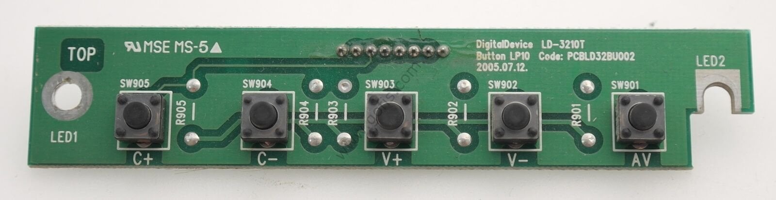 LD-3210T BUTTON BOARD PCBLD32BU002