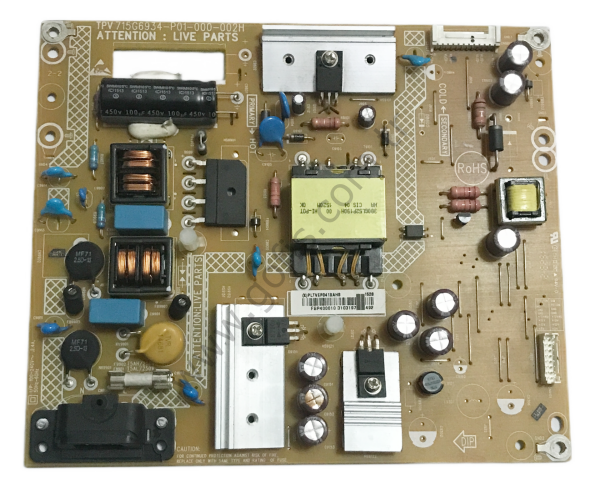 PHİLİPS 40PFK4100/12 POWER BOARD FSP400010 PLTVEP341XAH8 715G6934-P01-000-002H BESLEME KARTI
