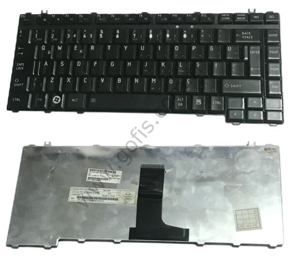TOSHİBA SATELLİTE A300 KLAVYE TÜRKÇE Q MP-06866TQ-9308 6037B0028518