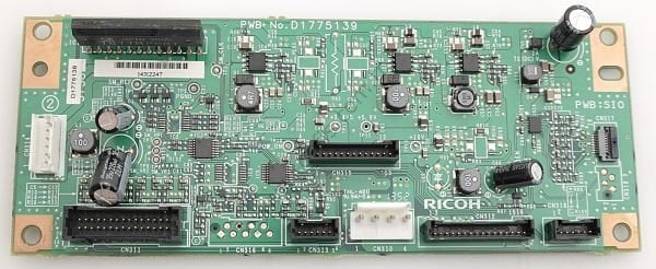 RİCOH MP2003 SCANNER CONTROL BOARD PWB:SIO D1775139