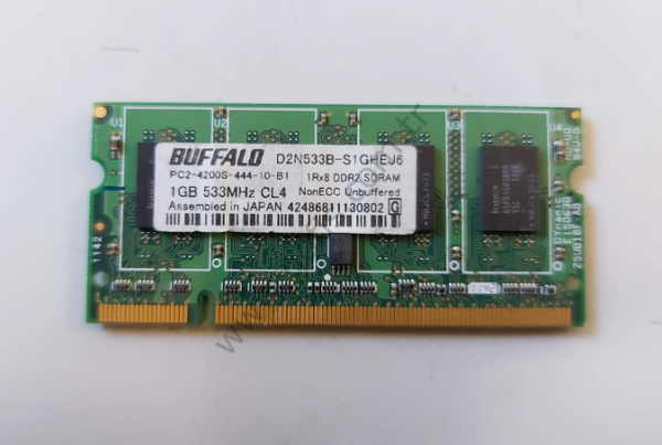 MİNOLTA BİZHUB 42 PC2-4200S 1GB DDR2 RAM BUFFALO D2N533B-S1GHEJ6