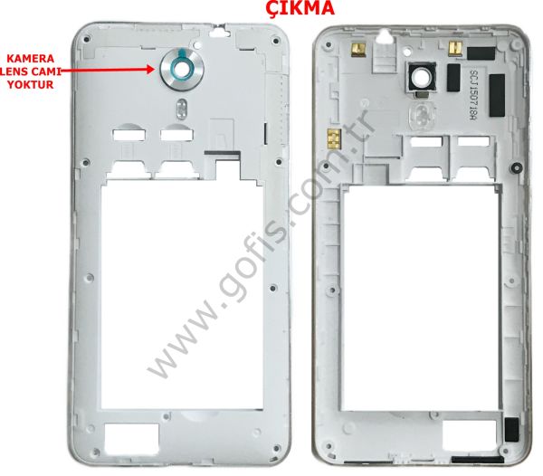 GENERAL MOBİLE DİSCOVERY ONE 4G ORTA KASA ÇITA ÇİFT SİM BEYAZ