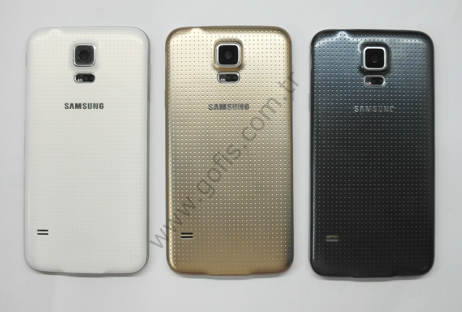 SAMSUNG GALAXY S5 ARKA PİL KAPAK + ORTA KASA PLASTİK %100 ORİJİNAL