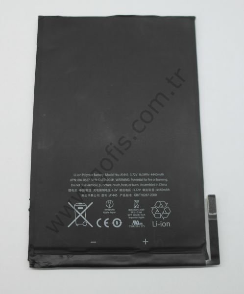 APPLE IPAD MİNİ A1445 BATARYA PİL  A1432