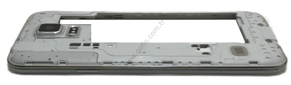 SAMSUNG GALAXY S5 ORTA KASA ÇITA GÜMÜŞ