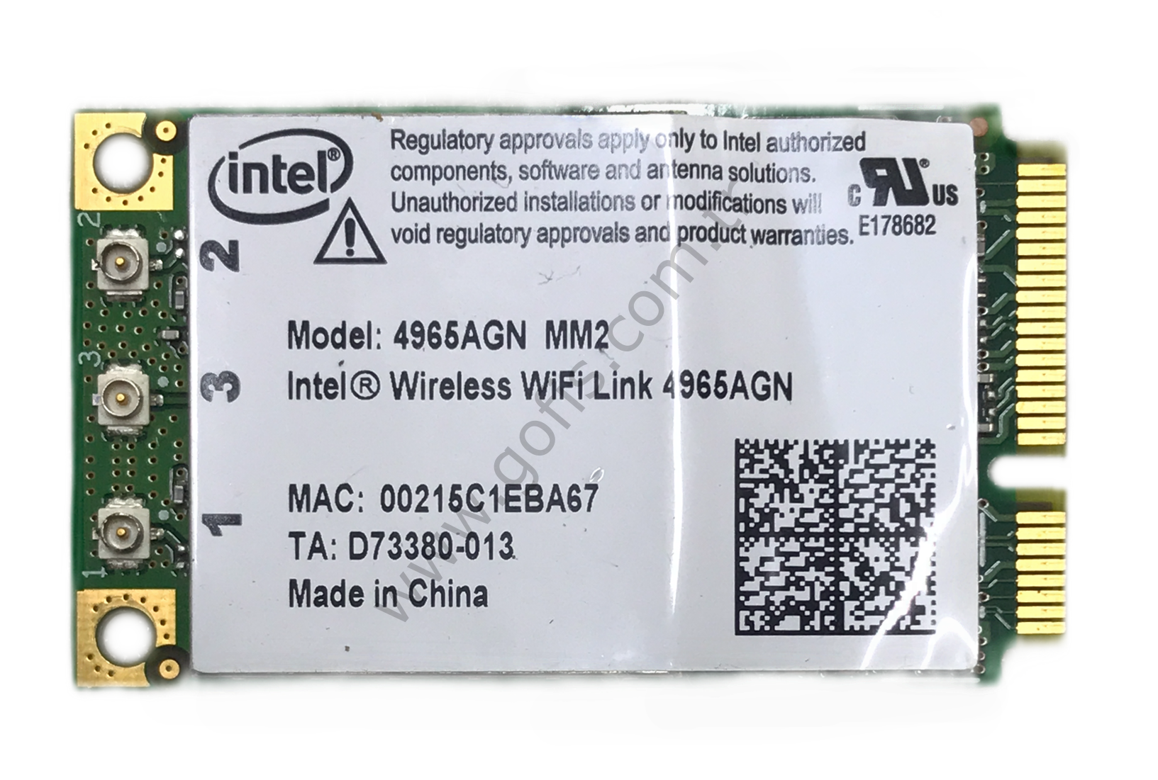 İNTEL 4965AGN MM2 441086-002 WİRELESS KART