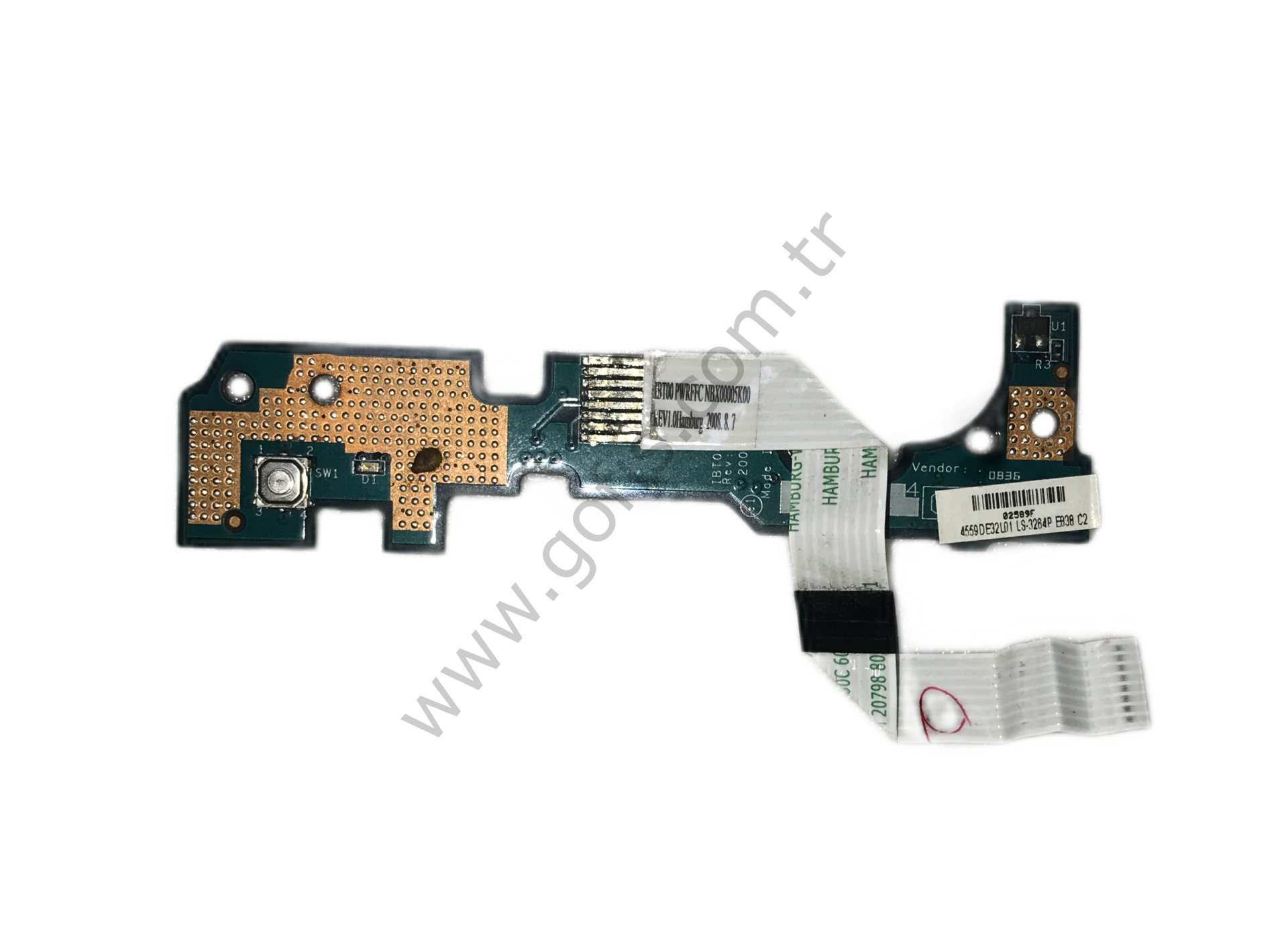 HP COMPAQ 6910P POWER BUTTON BOARD LS-3264P TETİK BUTONU