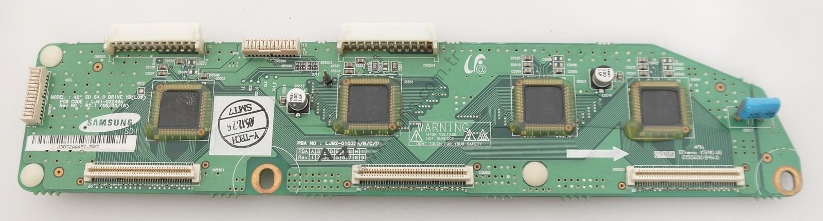 SAMSUNG PS-42D5S BUFFER BOARD LJ41-02249A LJ92-01032A BUFFER KART