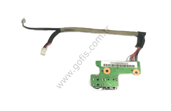 HP PAVİLİON DV6500 DC POWER JACK USB BOARD DDAT8APB300 ŞARJ SOKETİ USB KART