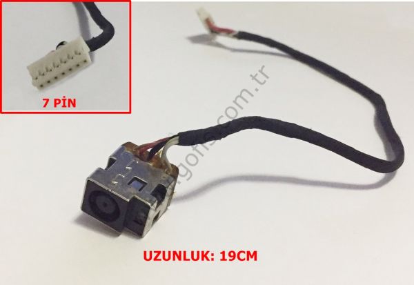 HP G62 DC POWER JACK ŞARJ SOKETİ 7 PİNLİ