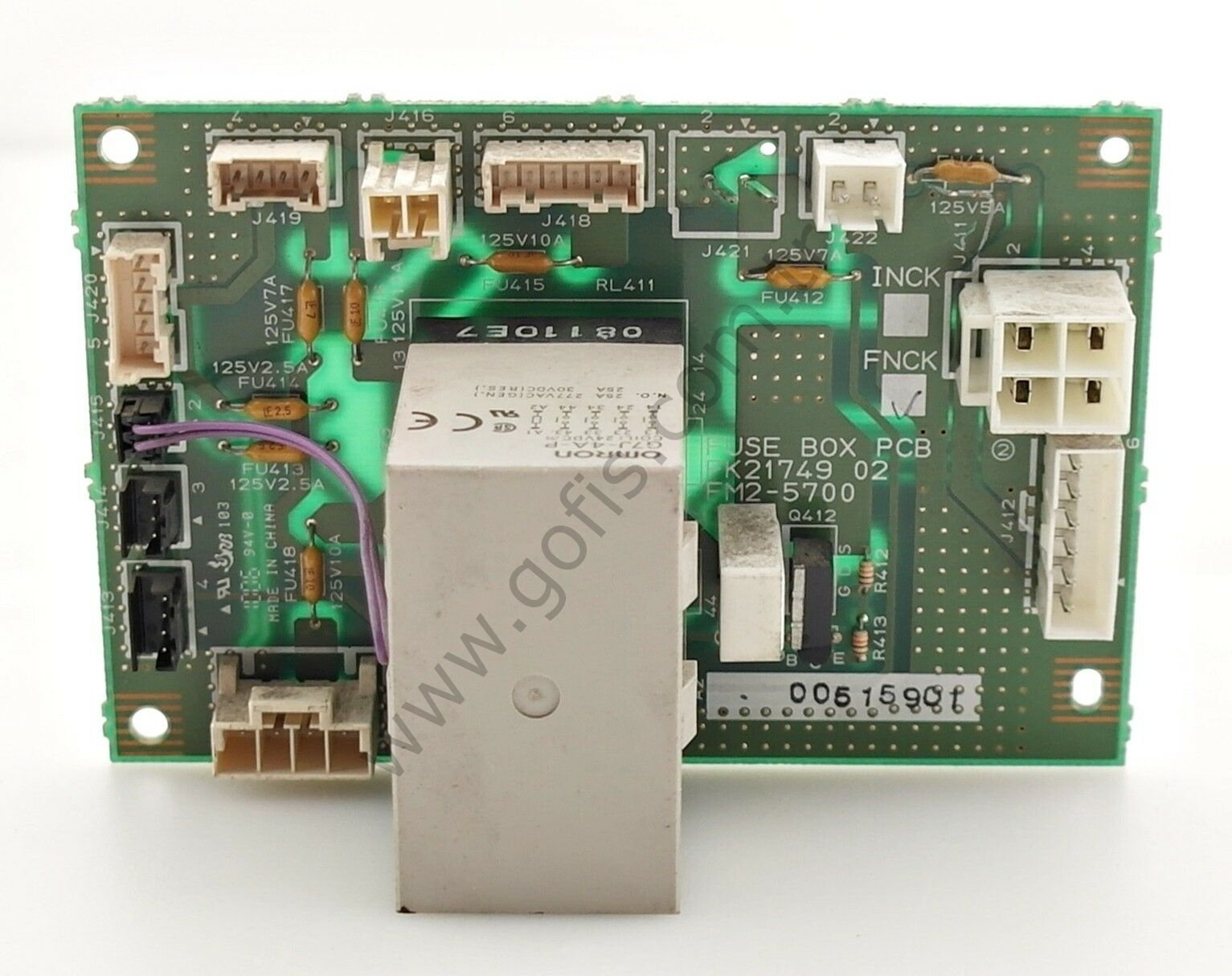 CANON FINISHER V1 FUSE BOX BOARD PCB FM2-5700 G7J-4A-P