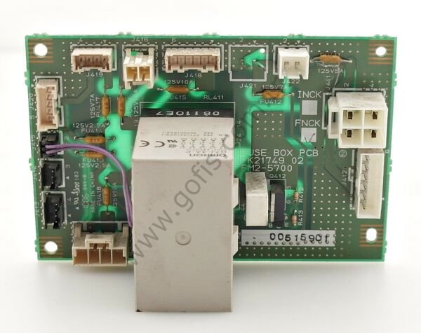 CANON FINISHER V1 FUSE BOX BOARD PCB FM2-5700 G7J-4A-P