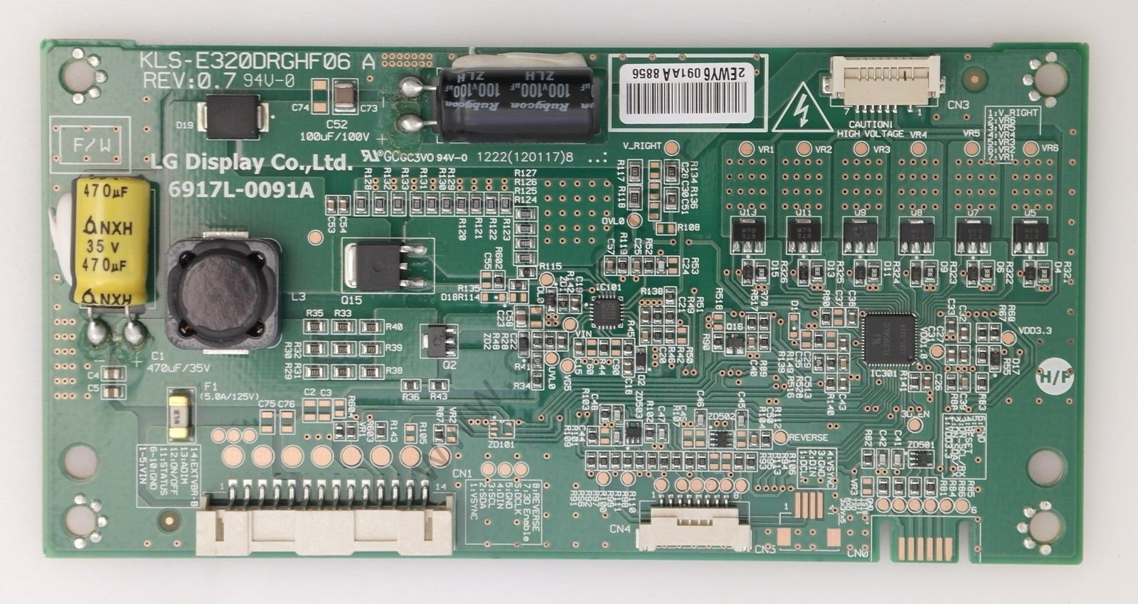 LG 32LM660S LED DRİVER BOARD 6917L-0091A KLS-E320DRGHF06 LED SÜRÜCÜ KARTI