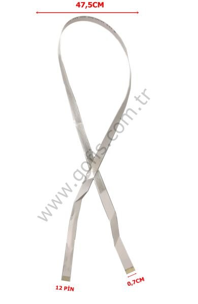 RİCOH AFİCİO MPC3002 MPC3502 KONTROL PANELİ BORDU FLEXİ 0,7CM 47,5CM 12 PİN FLEX CABLE