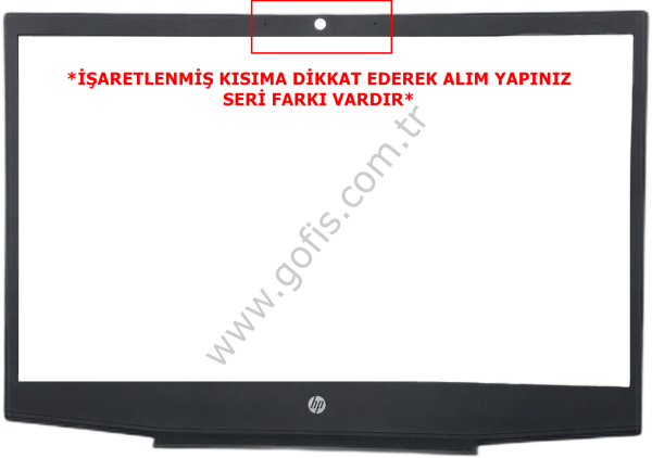 HP PAVİLİON 15-CX BEZEL AP28B000200 EKRAN ÇERÇEVE %100 ORİJİNAL