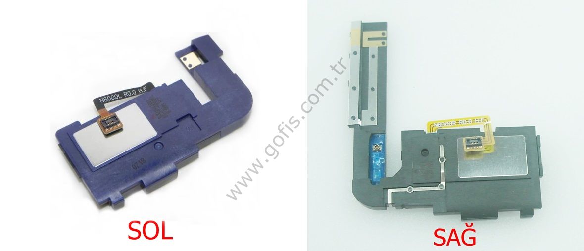 SAMSUNG GALAXY NOTE 10.1 N8005 BUZZER HOPARLÖR SAĞ VE SOL