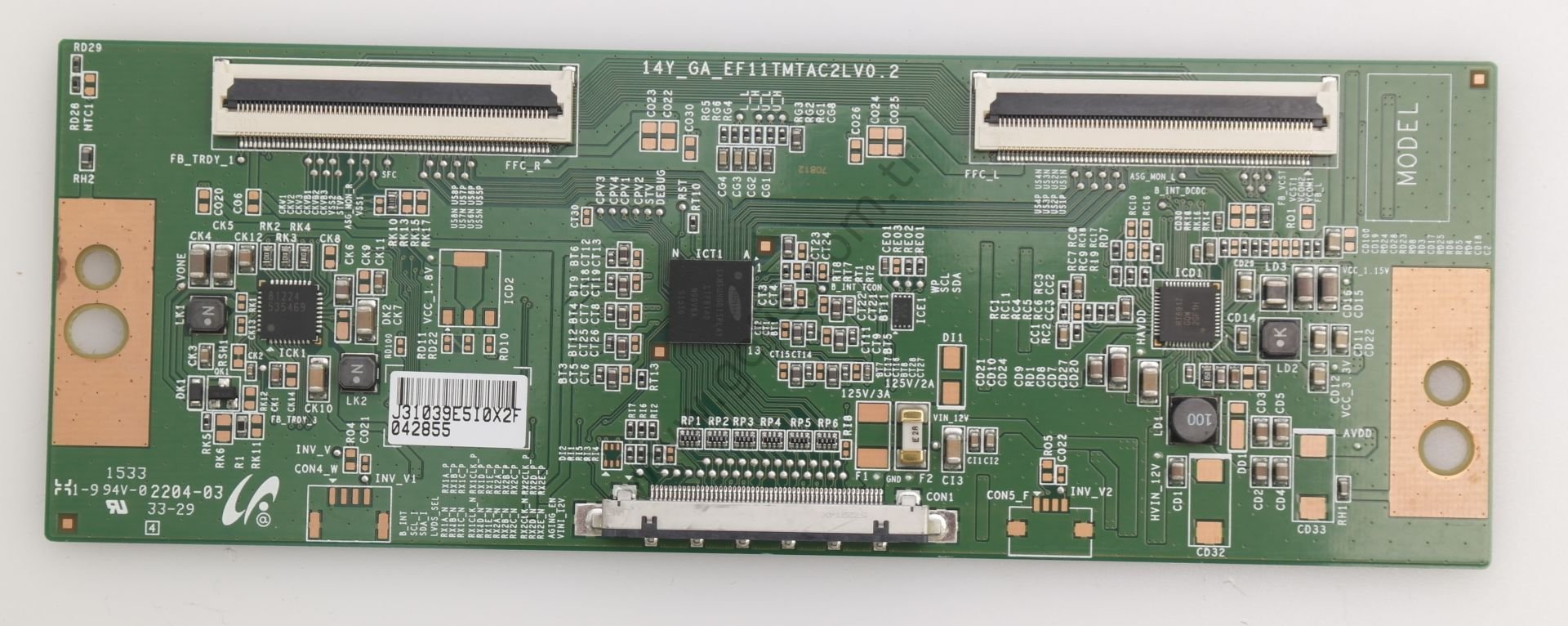 SEG 32SC7690F T-CON BOARD 14Y_GA_EF11TMTAC2LV0.2