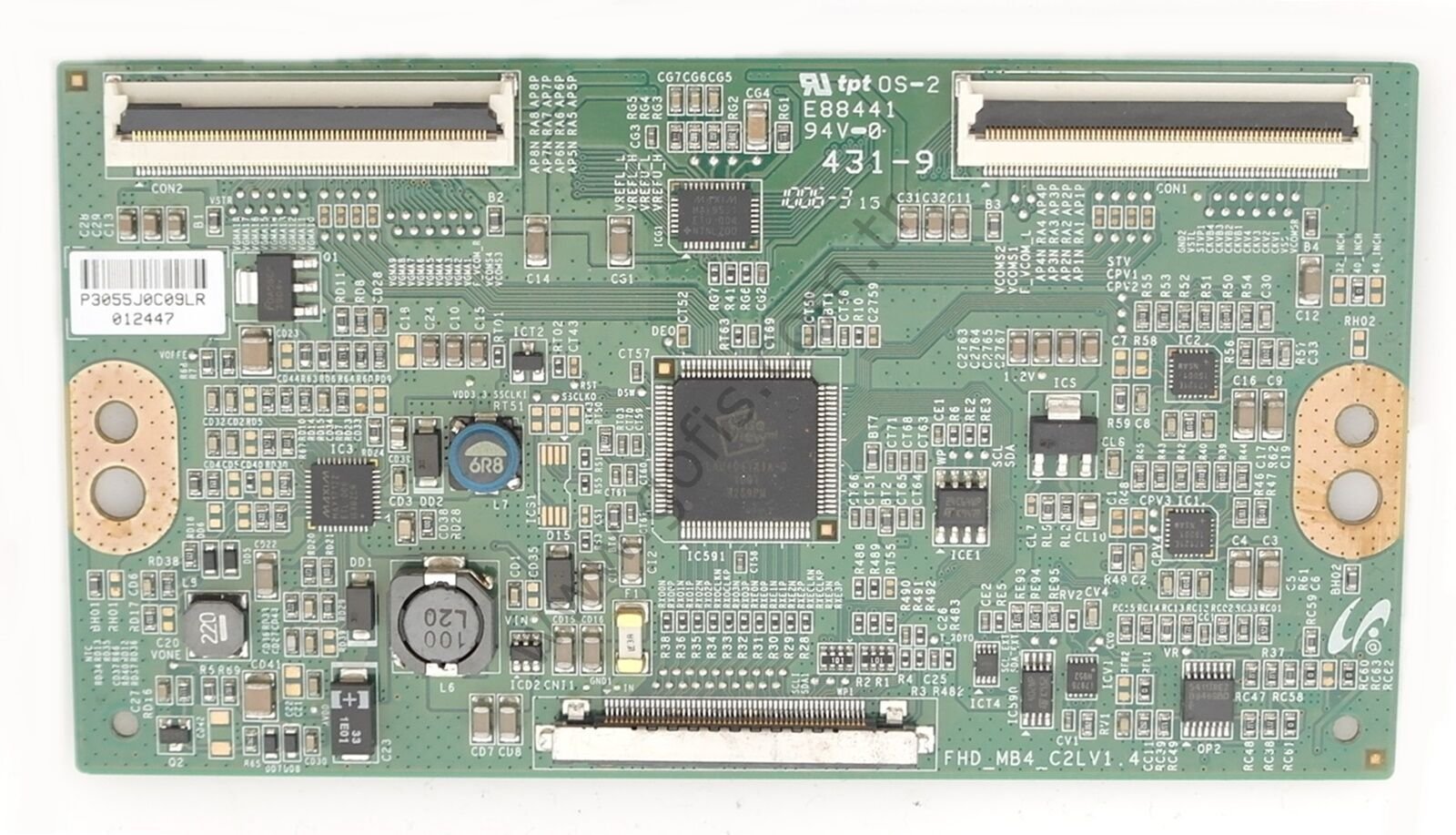 SONY KDL-40BX400 T-CON BOARD 431-9 FHD_MB4_C2LV1.4 LOGIC BOARD