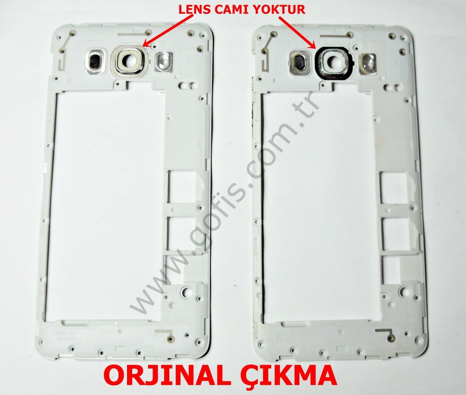 SAMSUNG GALAXY J7 2016 ARKA KAMERA KAPAK ORTA KASA